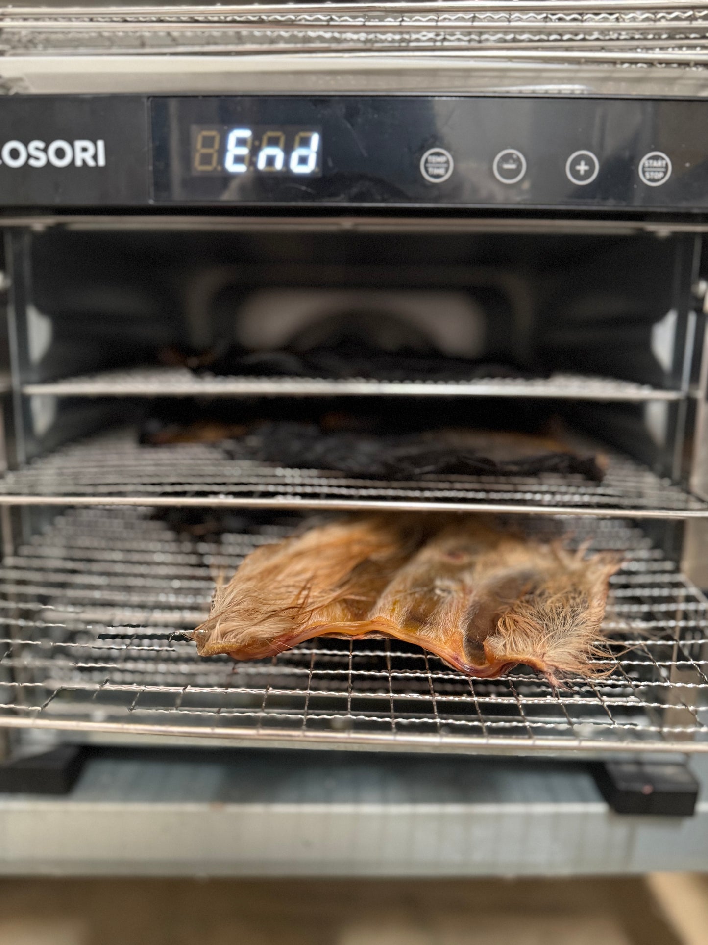 Dehydrated Hairy Cow Ear Chew